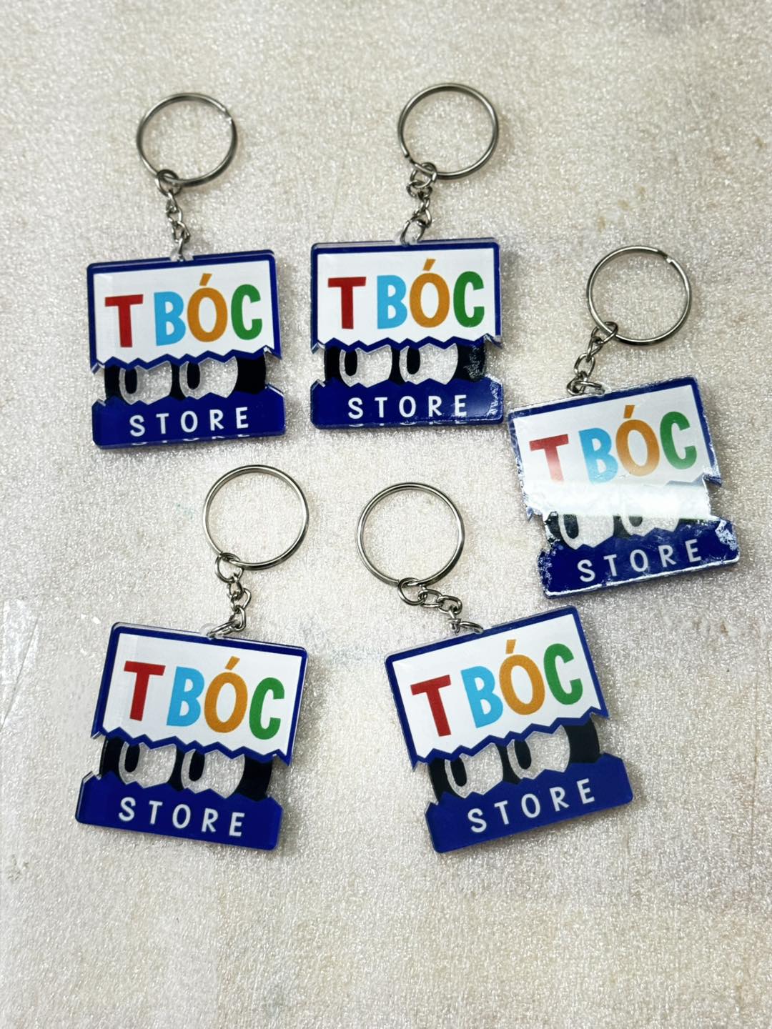 Móc khóa thương hiệu TBÓC